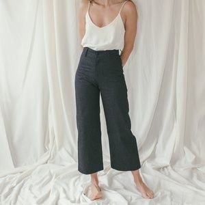 Wide Leg Jean Deadstock Denim Ozma of California